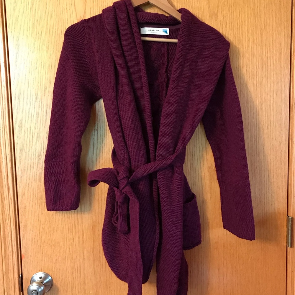 Anthropologie Sparrow wrap Cardigan